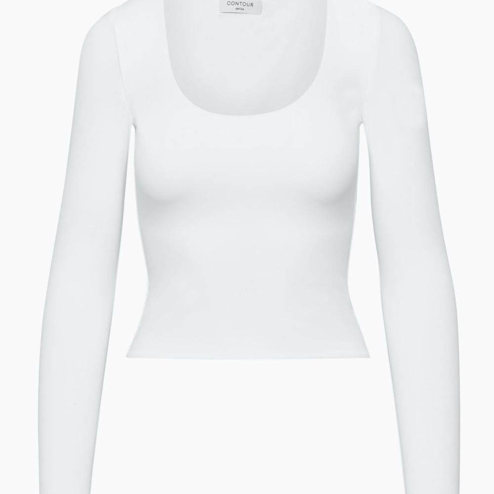 Aritzia Contour Scoop-neck Longsleeve